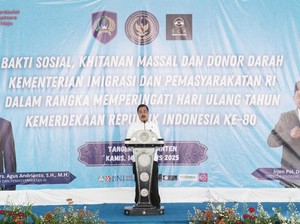 Menteri Agus Sampaikan Program-program Presiden di Lapas Tangerang