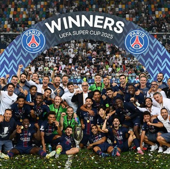 Potret Les Parisiens Bikin Spurs Gigit Jari di Piala Super Eropa