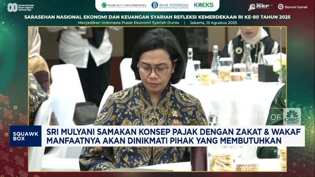 Video: Sri Mulyani Samakan Konsep Pajak Dengan Zakat dan Wakaf