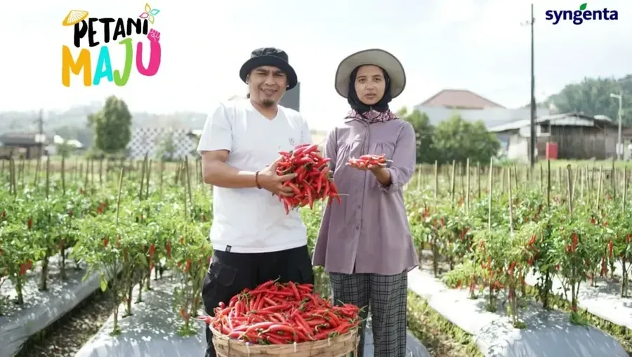 Syngenta Indonesia turut berkontribusi dalam mendukung tercapainya ketahanan pangan nasional melalui visi Petani Maju. (Tangkapan layar instagram @syngentaindonesia)