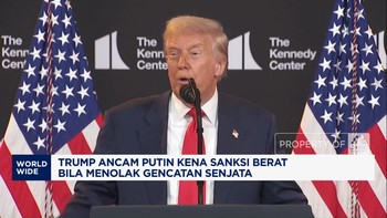 Video: Trump Ancam Putin Kena Sanksi Jika Menolak Gencatan Senjata