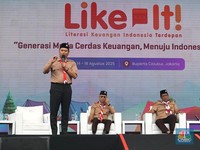 Wamenkeu Thomas Djiwandono Ajak Anak Pramuka Rajin Menabung
