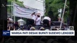Video: Warga Pati Desak Bupati Sudewo Lengser