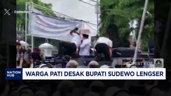 Video: Warga Pati Desak Bupati Sudewo Lengser
