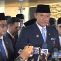 Menko Infrastruktur dan Pembangunan Kewilayahan Agus Harimurti Yudhoyono menyambut baik pidato kenegaraan yang disampaikan Presiden RI Prabowo Subianto di Gedung DPR/MPR, pada Jumat (15/8).