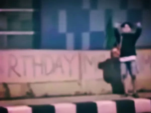 Demi Surprise Ultah Pacar, Pria di Bekasi Coret-coret Flyover
