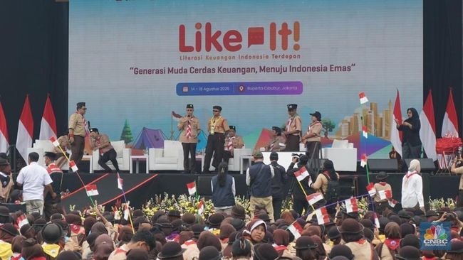 Like It! Ajak 3.000 Anak Pramuka Mencintai Rupiah dan Rajin Menabung