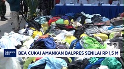 Video: Bea Cukai Amankan Balpres Senilai Rp 1,5 Miliar