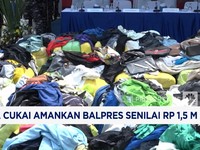 Video: Bea Cukai Amankan Balpres Senilai Rp 1,5 Miliar