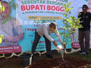 Bupati Bogor Instruksikan Gerakan 1 ASN Tanam 1 Pohon