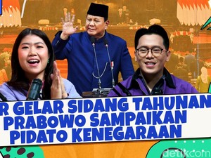 MPR Gelar Sidang Tahunan, Prabowo Sampaikan Pidato Kenegaraan