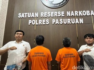 Polisi Tangkapi Satu demi Satu Anggota Jaringan Pengedar Sabu Pasuruan Barat