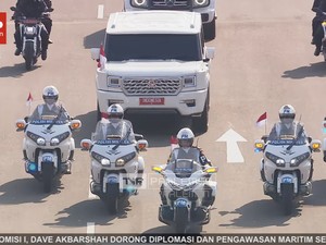 Prabowo-Gibran Naik Maung Garuda Limousine ke Sidang Tahunan MPR RI