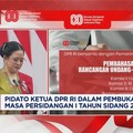 Video: Ketua DPR Sebut 14 RUU Rampung Dibahas Bersama Pemerintah
