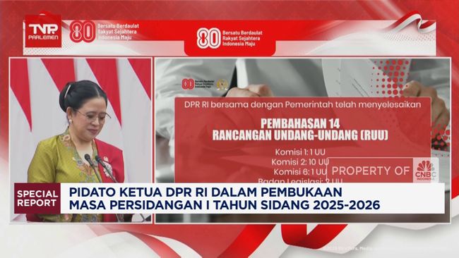 Video: Ketua DPR Sebut 14 RUU Rampung Dibahas Bersama Pemerintah
