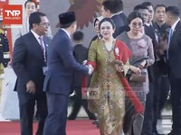 Kompak Berkebaya, Sri Mulyani Bareng Puan Hadiri Sidang Tahunan MPR