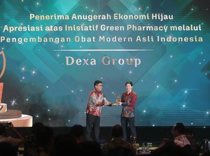 Komitmen ESG Dexa Group Raih Anugerah Ekonomi Hijau untuk Green Pharmacy