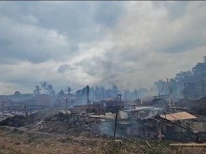 Kebakaran Hebat Vila di Tabanan, Kerugian Rp 40 Miliar