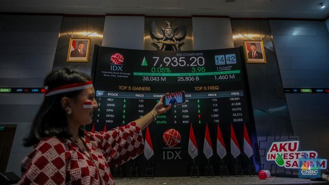 Breaking, IHSG Melesat 1% Lebih Ditopang Deretan Saham Ini