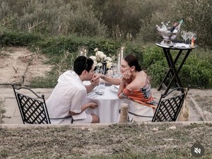 Ultah Perdana Usai Menikah, Luna Maya Dimanjakan Maxime Bouttier