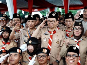 Fadli Zon Sebut Pramuka Lahirkan Karakter Jujur dan Bertanggung Jawab