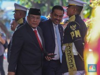 Deretan Menteri Kabinet Merah Putih Hadiri Sidang Tahunan 2025