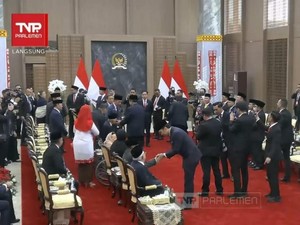 Momen SBY Salami Jokowi hingga JK Jelang Sidang Tahunan MPR