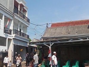 Suasana Rumah Duka Mpok Alpa, Mulai Dipadati Pelayat