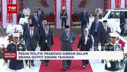 Video: Pesan Politik Prabowo-Gibran Dalam Drama Outfit Sidang Tahunan