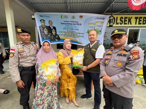 Gerakan Pangan Murah di Meranti, Warga Nikmati Beras Harga Terjangkau
