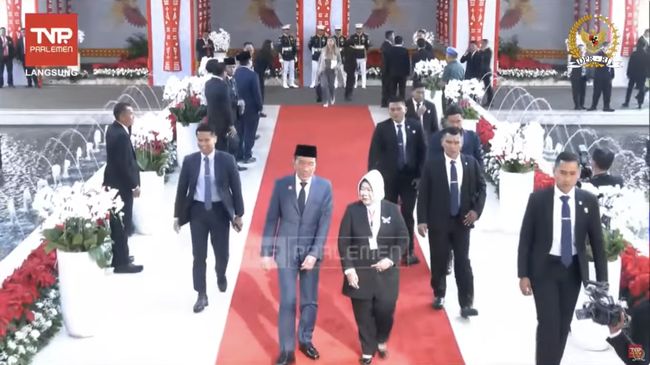 Jokowi Hadir Sendirian di Sidang Tahunan MPR