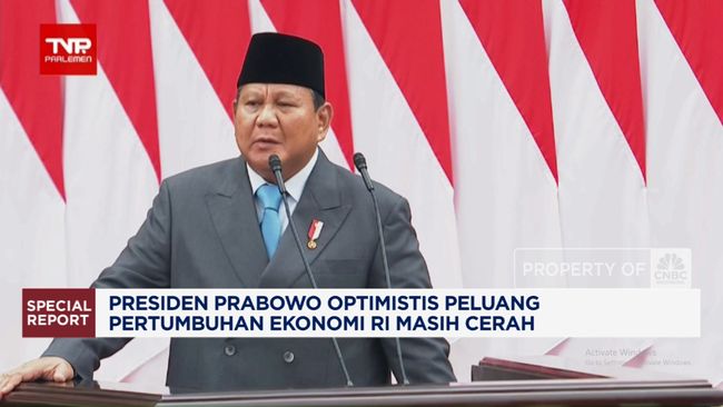 Video: Prabowo Optimistis Peluang Pertumbuhan Ekonomi RI Masih Cerah