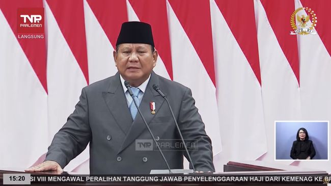 Prabowo Pamer Angka Kemiskinan RI Terendah Sepanjang Sejarah