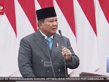 Prabowo Sebut Kerugian Negara Akibat Tambang Ilegal Capai Rp300 T