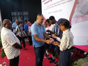 Gubernur Papua Tengah Puji Baksos Kesehatan Mata Freeport di Nabire