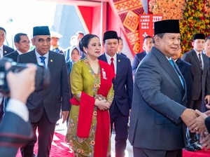 Puan Maharani Wakili Megawati yang Absen Sidang Tahunan MPR