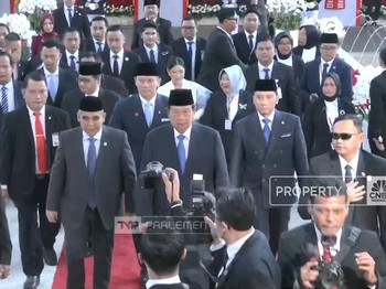 Video: SBY-AHY Hadiri Pidato Kenegaraan Perdana Presiden Prabowo 