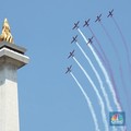 Potret Atraksi Pesawat F-16 Sampai Helikopter Gladi HUT ke-80 RI