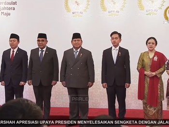 Prabowo Patahkan Tradisi Baju Adat Jokowi di Sidang Tahunan MPR