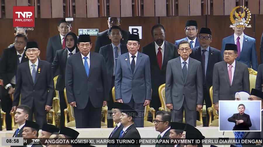 Sidang Tahunan 2025 di Gedung MPR/DPR RI, Jakarta, Jumat (15/8/2025). (Tangkapan Layar Youtube/DPR RI)
