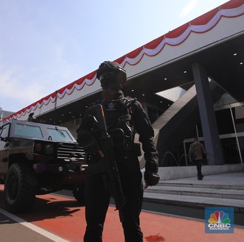 Potret Rantis Hingga Helikopter Amankan Sidang Tahunan