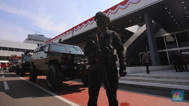 Potret Rantis Hingga Helikopter Amankan Sidang Tahunan