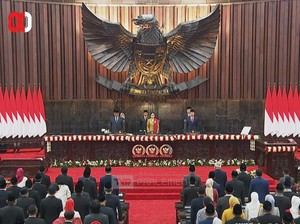 604 Anggota Dewan Hadiri Sidang Tahunan MPR, Prabowo Bakal Pidato