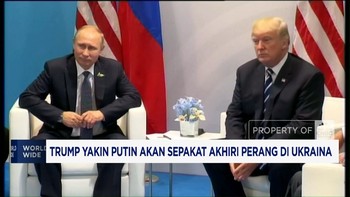 Video: Trump Yakin Putin Akan Sepakat Akhiri Perang di Ukraina