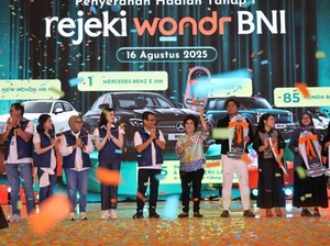 BNI Bagikan Hadiah Tahap Pertama Program Undian Rejeki wondr BNI
