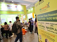 Pengunjung BNI wondrX 2025 IncarTiket Pesawat Murah-Promo Belanja