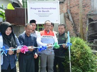 Pertamina Drilling Bangun Sumur Air Bersih di Minas Jaya, Siak
