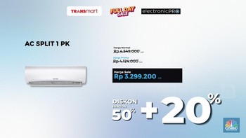 Kejutan Hari Kemerdekaan! AC di Transmart Diskon Gede