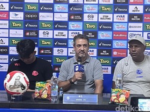 Arema Tahan Imbang PSIM dengan 10 Pemain, Marcos Maklum