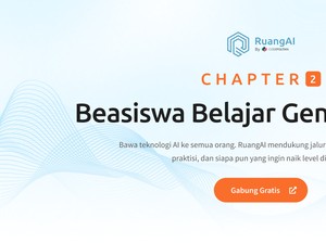 RuangAI Bikin Pelatihan AI Gratis